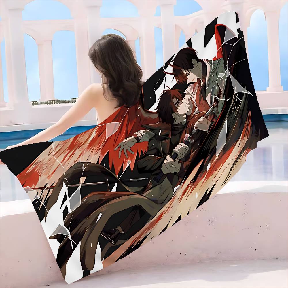 Anime Omniscient R-Reader V-Viewpoint Microfiber Blanket Quick Drying Beach Towels Printing Super Absorbent Pool Towel Blanket