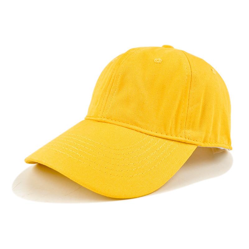 Stylish Cotton Baseball Hat With Soft Top Design For Summer Sun Protection
