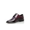 Cg 8003 Men's Classic Shoes Claret Red Patent Leather-printed