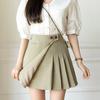 Summer New Korean A-line Skirt Shorts Pleated Clothes Versatile for Women