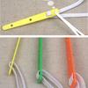 3 Pieces Plastic Elastic Guides Glides Threader 7.5mm, 8.7mm & 10mm Threading Elastic/Ribbon/Bag