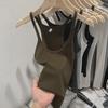 Women's Summer Slimming Knit Camisole Vests - Sleeveless, Stylish, Real Photos
