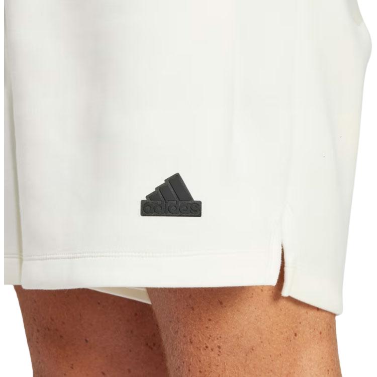 Adidas Z.N.E. Premium Shorts Solid Color Logo Elastic Waist Casual Shorts Men Shorts Beige IR5223