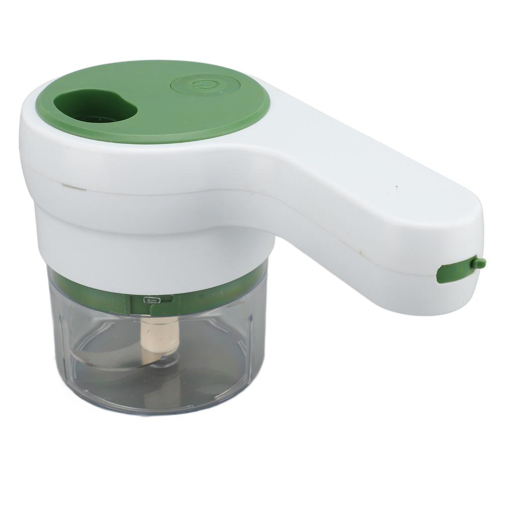 Tocător de usturoi electric 4 în 1, fără fir, reîncărcabil, de mână, procesor de alimente de bucătărie pentru ceapă