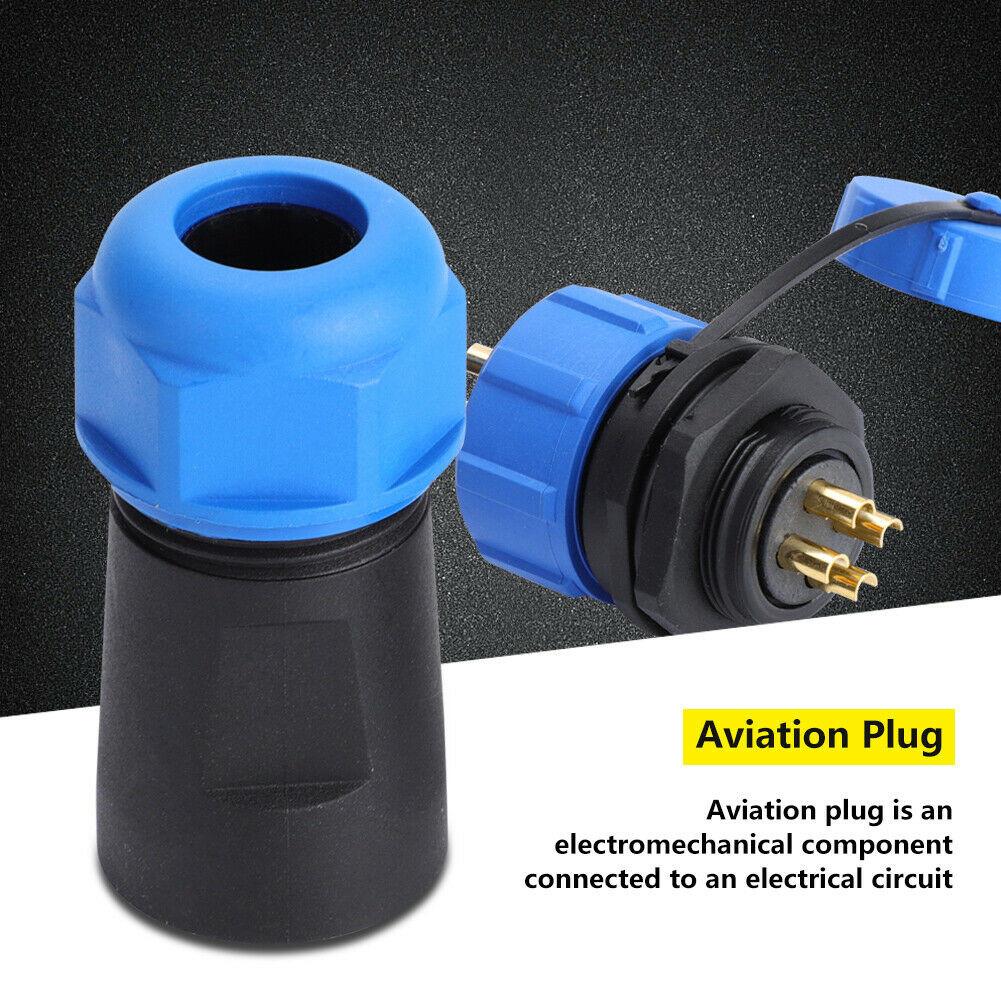 1PCS SP21 IP68 Waterproof Aviation And Panel Socket Connector Aviation 2Pin To 12Pin Industrial Waterproof And Socket Tool