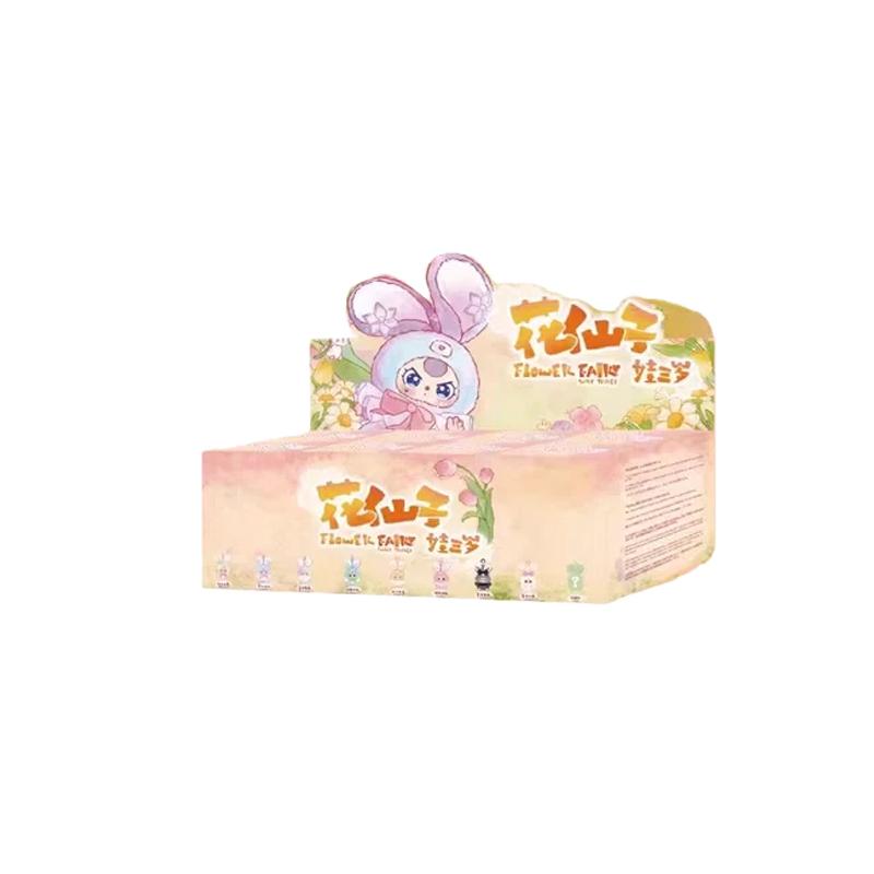 Baby Three Flower Fairy Series Vinyl Plush Blind Box Desktop Decoration Dolls Trendy Toys Mystery Box Surprise Collectible Gifts