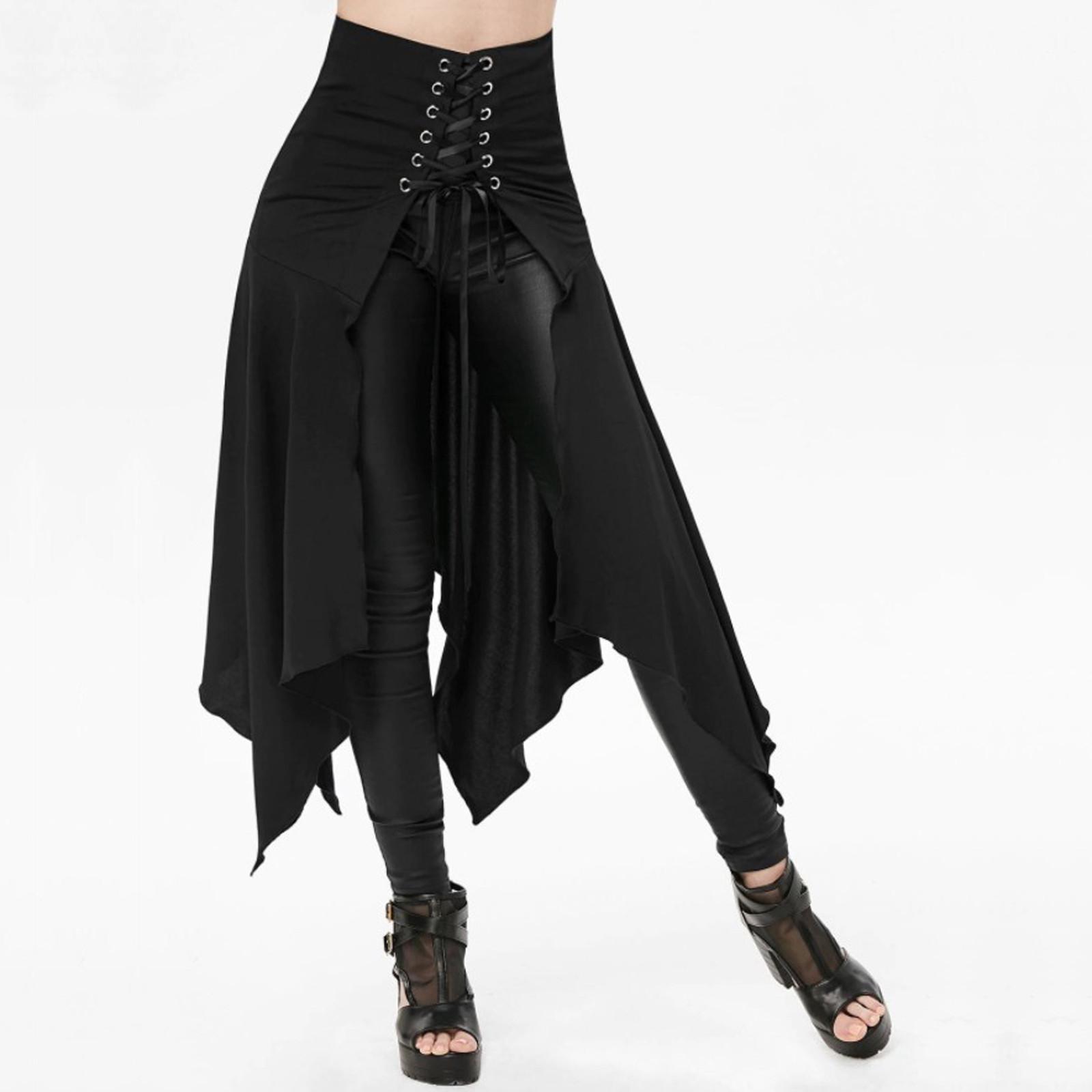 Женская шитье нерегулярной юбки на бретелях — фото 6