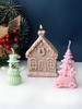 3D Christmas Tree Silicone Candle Mold DIY Xmas Ornaments Making Handmade Scented Soap Plaster Resin Festival Gifts Decor