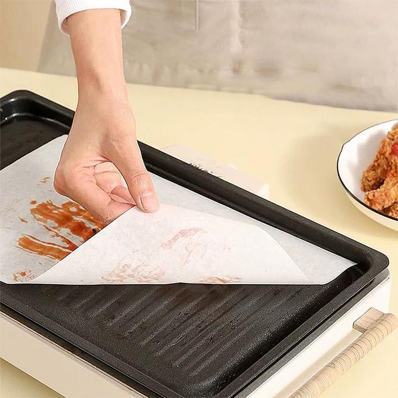 

Набор из 1 упаковки листов антипригарной бумаги для выпечки - Подготовка пирогов и печенья на День благодарения для легкой уборки и пергаментная подкладка бумага для скручивания белый