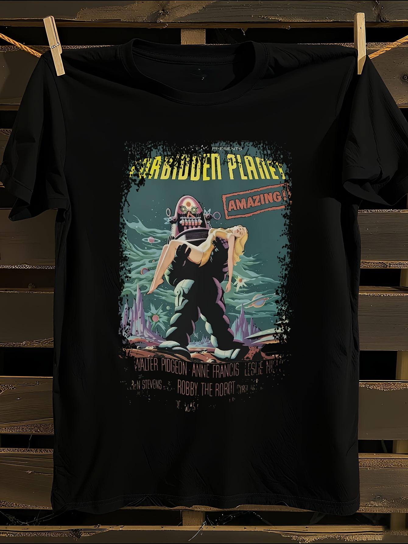 The Forbidden Planet Movie Poster Tshirt XL