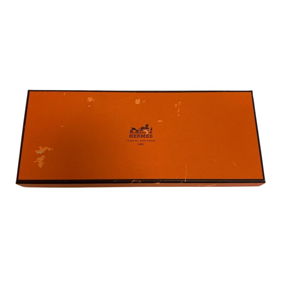 Hermes Journey To Niger Silk Silk Carre 45 Scarf Blue Silk Women Used