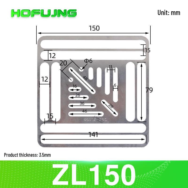 Pneumatic Robotic Arm Multi-hole Jig & Mounting Bracket for Injection Molding Accessories