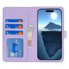 For iPhone 16 Plus Wallet Case Compatible with MagSafe Anti-Drop Detachable PU Leather Phone Cover