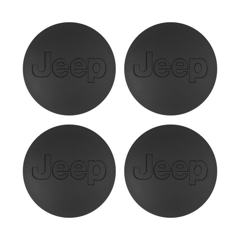 Kopphållare 4 st 63MM/55MM Metall Bilfälgnavkåpa Fälgcentrumkåpa För Jeep Renegade Wagoneer Avenger Recon Wrangler JK Gla