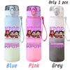 For KPOP Cup 750ML Bottle Portable Sports Kpop Plastic Anime Gradient Drinking Direct Drinking Water Cup Gourd Container
