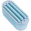 Dual Sided Soap Box Brush Lake Blue for Cleaning Clothes Shoes Dishes Kitchen Bathroom Foam Dispenser Holder Container Scrubbing
