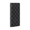 Louis Vuitton Brazza Wallet Black Damier Graphite Canvas Men Wallets N62665