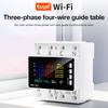 KWS-306 3 Phase TUYA WiFi Power Meter Over Under Voltage Protection Relay Switch Circuit Breaker Energy kWh Meter Smart Life