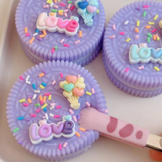 1/2 ks sendvičová hračka na mačkání sušenek, senzorická hračka na mačkání sušenek, děti, teenageři, dospělí, měkká TPR simulace jídla, hračka na mačkání