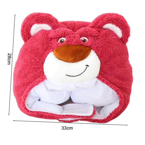 Lotso Bear Plush Headwear Skin-friendly 