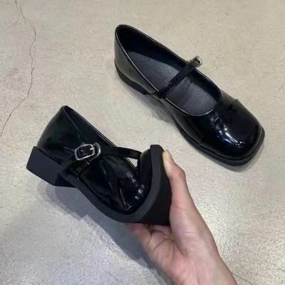 Fashion Platform Mary Jane Women Shoes Fashion French Pu Shoes Female Student Japanese Style Jk Uniform Dress Women's Shoes 2024