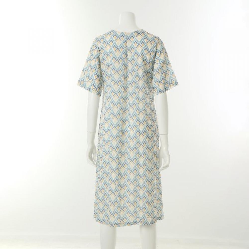 Venus Geometric Print Night Dress Vevs118l