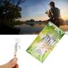 5Pcs Mackerel Feathers Bass Cod Lure Sea Fishing Rigs Tackle Helpful Tool