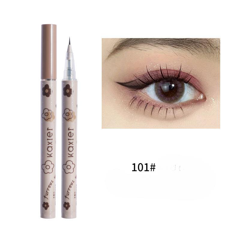 

Ультратонкая ручка тутового шелкопряда для нижних ресниц, век и деталей глаз, быстросохнущая, водонепроницаемая, долговечная и не легко размазывается.