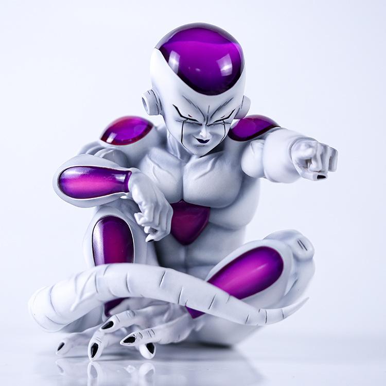 13cm New Anime Dragon Ball Z Figure Frieza Action Figure Desk Ornament Frieza Resin Statue Collection Model Doll Toys