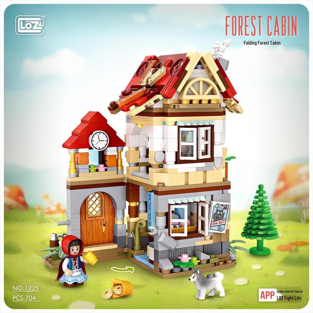 Magical Fairy Tale Forest Cottage: DIY Wooden Miniature House & Toys for Kids