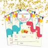 Darling Souvenir Multicolor Birthday Invitation Card Printable Fill or Write In Blank Invites Party Supplies Pack Of 28 5 X 7