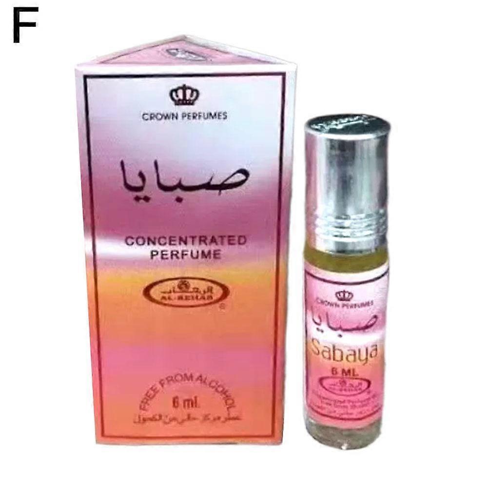 Arabian Alcohol Free Perfume Oil 6ml Rollerball High Concentrated Unisex