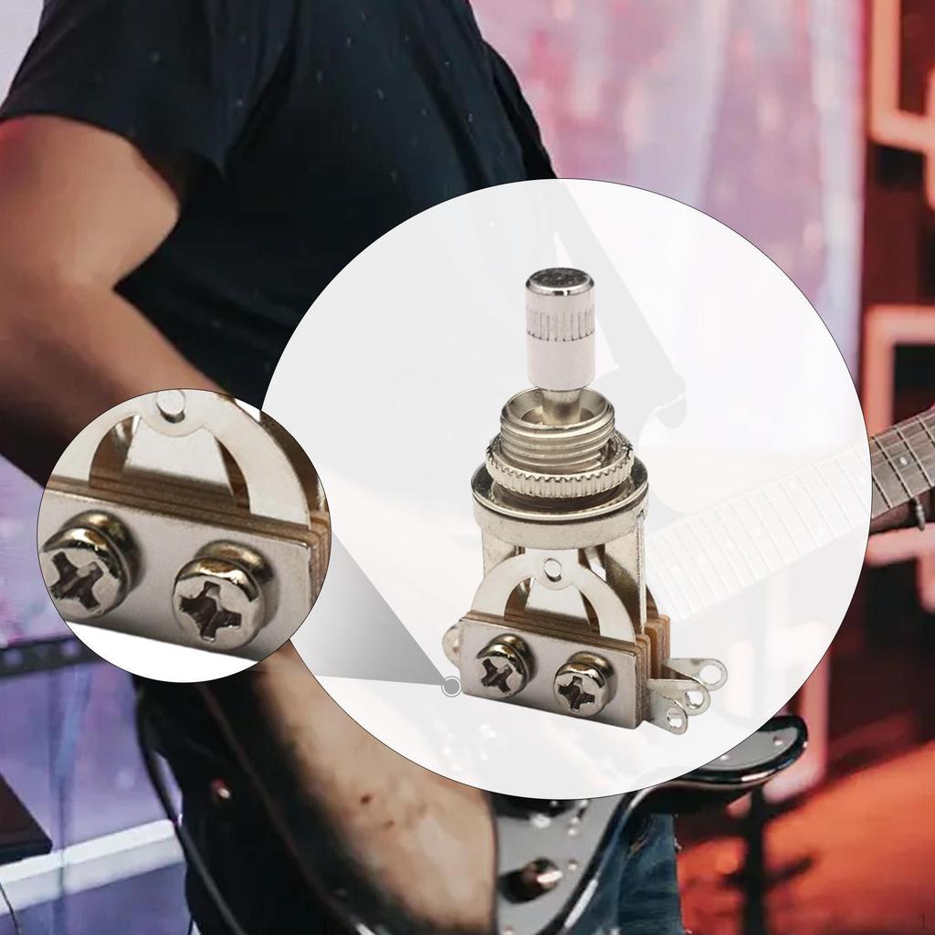 Electric Guitar 3 Way Toggle Switch Accessory Replace Pickup Selector for Adults