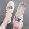 Lazy people pedal women's canvas shoes breathable and lightweight new old Beijing cloth shoes women's shoes single shoes