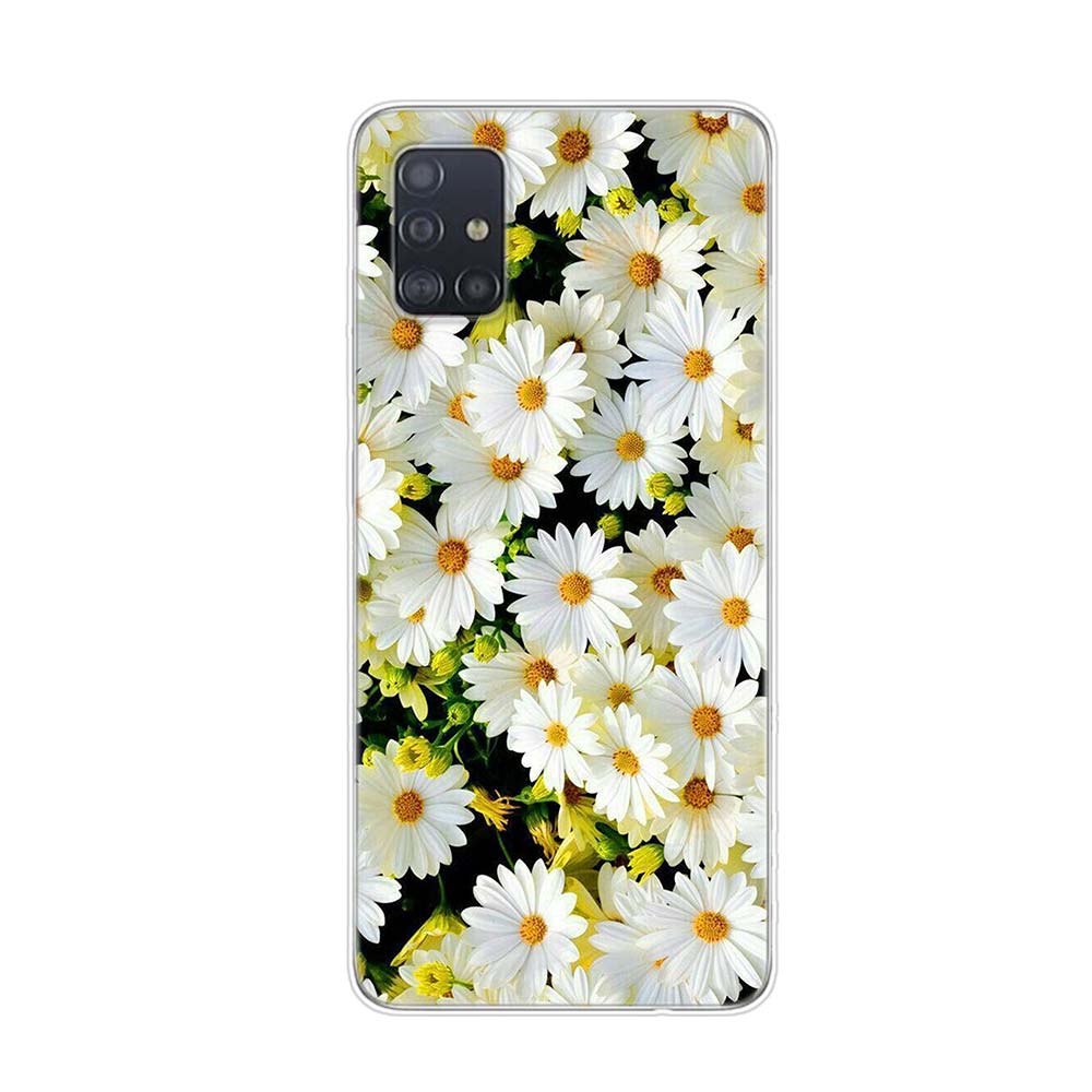 

Летний ромашка подсолнух для Samsung Galaxy A01 A11 A12 A22 A21S A31 A41 A42 A51 A71 A32 A52 A72 A02S, мягкий чехол для телефона Samsung A32 5G