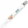 Planetee Pacifier Clip for Name ALIX Doe Eyes Like Mommy | Pacifier Clip Baby Gift