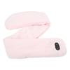 Heating Scarf Intelligent Temperature Adjustment USB Massage Function Electric Scarf for Man Woman Daily Use Pink