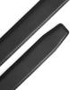 [CHAOREN] Set of 2 Men's Replacement Belts, No Holes, 35mm - For Gentlemen's Business Suits - Leather Only, No Buckle, Adjustable Size