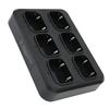 6 Way Walkie Talkie Charging Base Safe Fast Charging Radio Charger for MD?390 MD?398 MD?368 MD?580