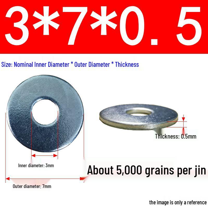 Galvanized Oversized Metal Washers M3-M60
