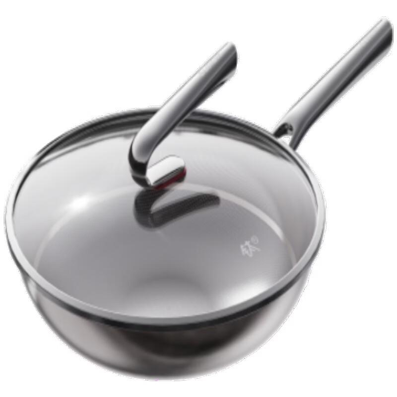 SUPOR Pure Titanium Flat Bottom Wok