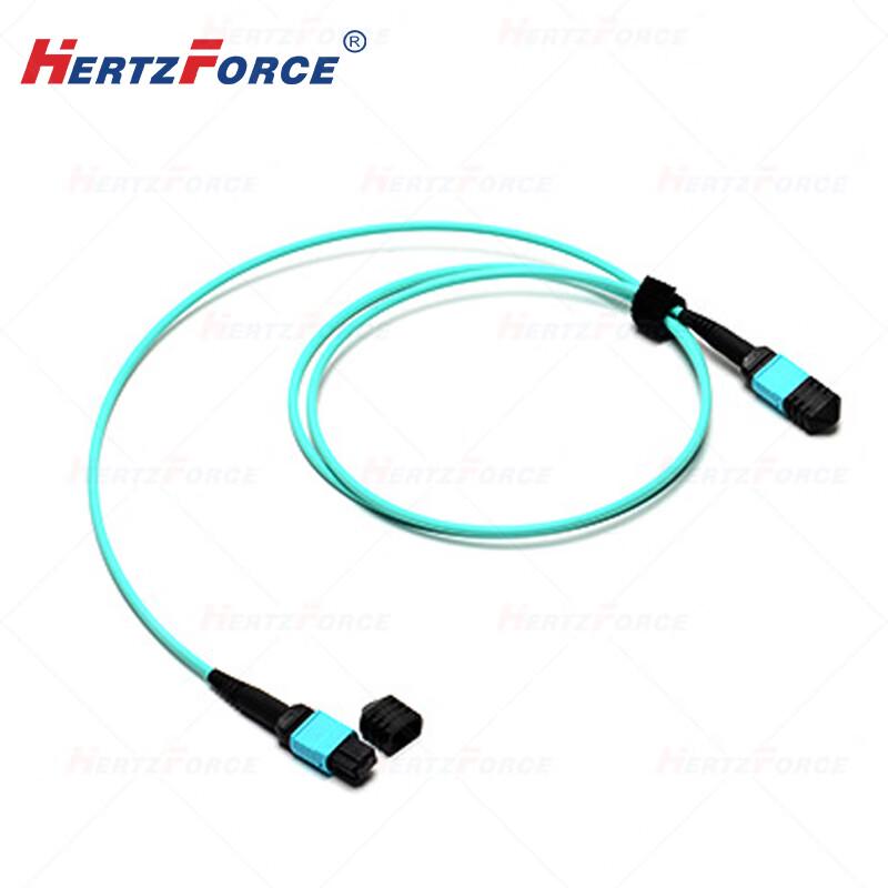 

Hertzforce MPO-MPO OM3 Multimode Fiber Optic Patch Cord