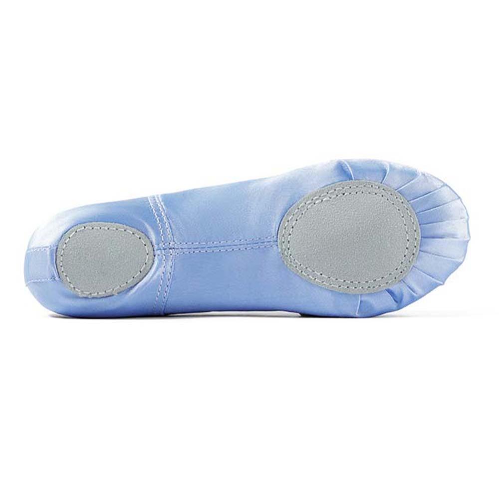 PU Leather Ballet Shoes for Girls Flat Sole Stain Dance Slippers Soft Pointe Shoes  Women