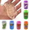 Clear Cans Slime Toy Crystal Mud Blowing Bubble Stress Reliever Kids Adults Gift