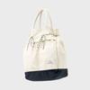 PLATE CANVAS BAG BLUE