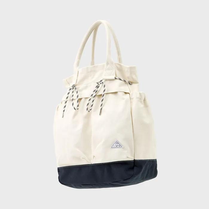 PLATE CANVAS BAG BLUE