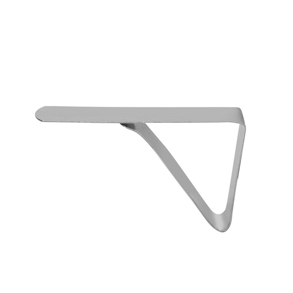 

4pcs Windproof Stainless Steel Tablecloth Clips Table Cover Clamps