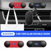 Caldo 2025 Caldo Per Ford Car Styling Gancio Adesivo Cavo USB Gancio Doppio Organizzatore Accessori Per Ford Focus 2 3 Mondeo Fiesta MK7 Es