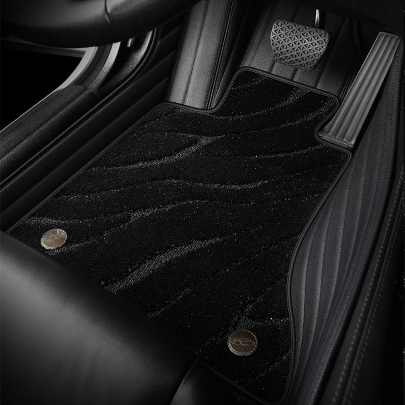Custom 3D Car Floor Mats for Mercedes Benz C-Class sedan 2008-2026 Wagon 2010-2020 Artificial Leather Interior Accessories