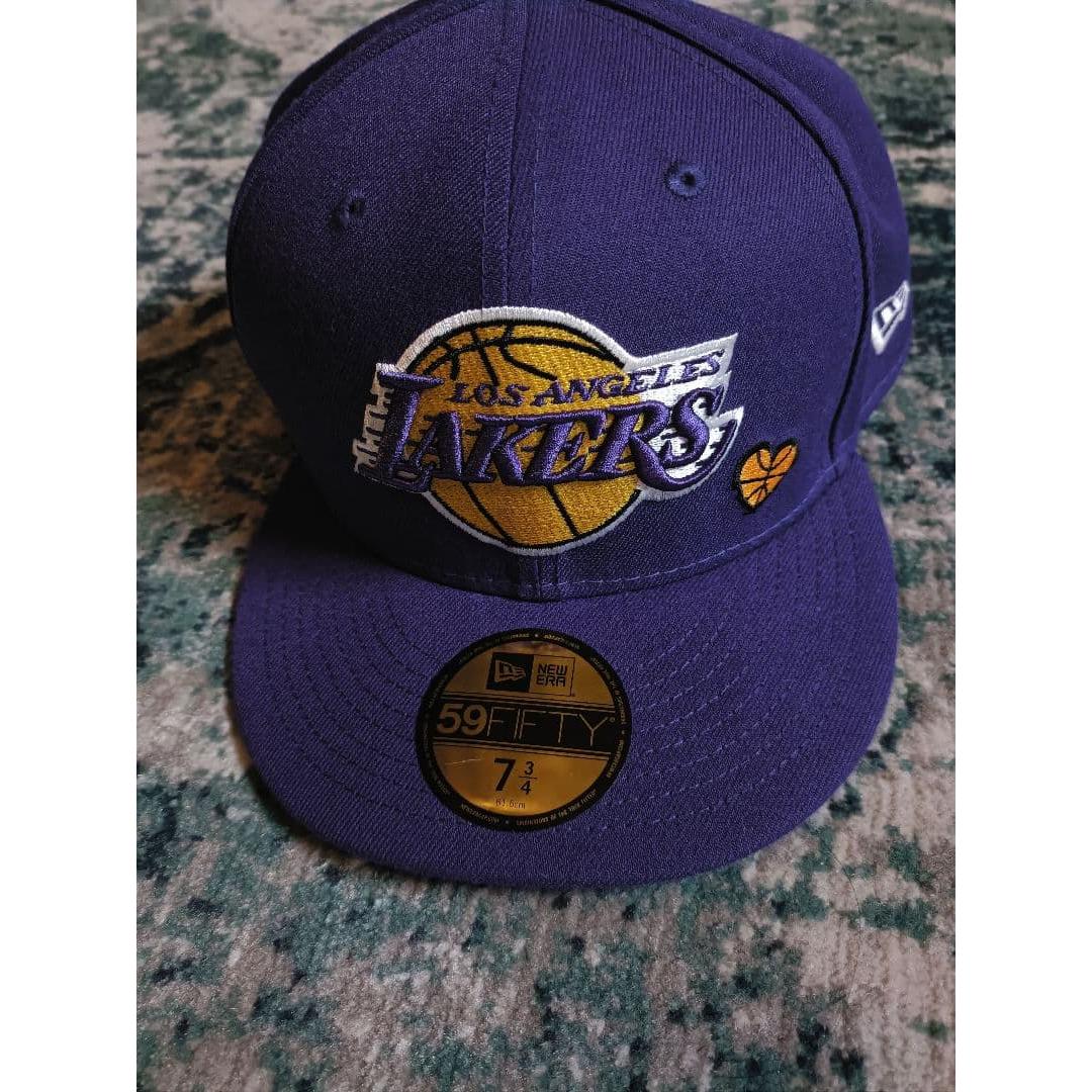 Used Rare New Era Los Angeles Lakers TeamHeart